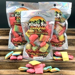 Fruity Nuggets - Freeze Dried Candy - 2.2oz bag - $9.99