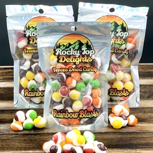 Rainbow Blasts - Freeze Dried Candy- 3oz bag- $9.99
